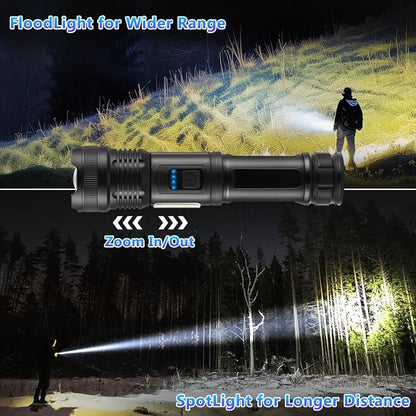 IkeeRuic 7Mode Flashlights High Lumens Rechargeable, LED Flashlight Rechargeable - Image 3