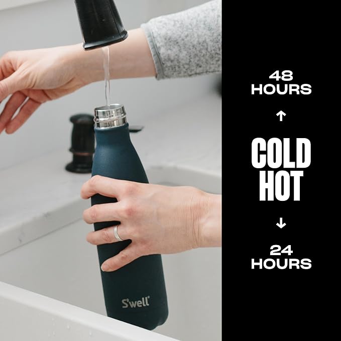 S'well Stainless Steel Water Bottle, Triple Layered Vacuum Insulated Containers - Image 3