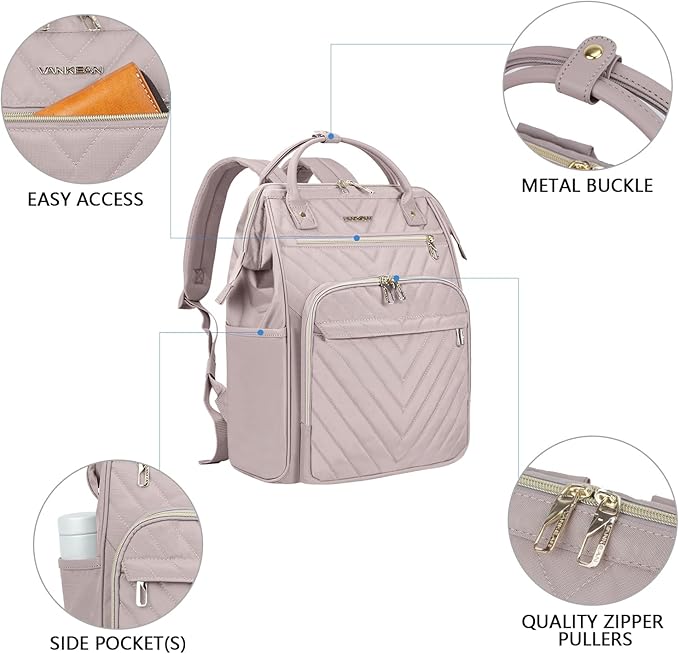 VANKEAN 17 Inch Laptop Backpack - Image 4