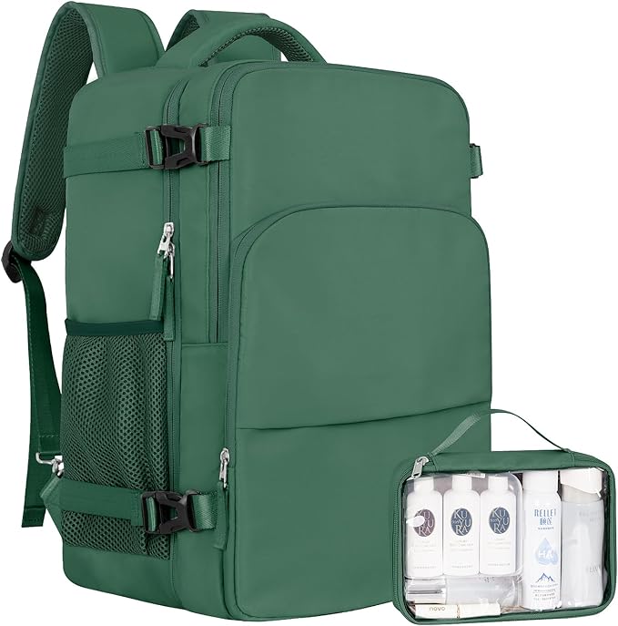 Sinaliy Travel laptop Backpack for Women, Personal Item Size Flight Approved by Sinaliy