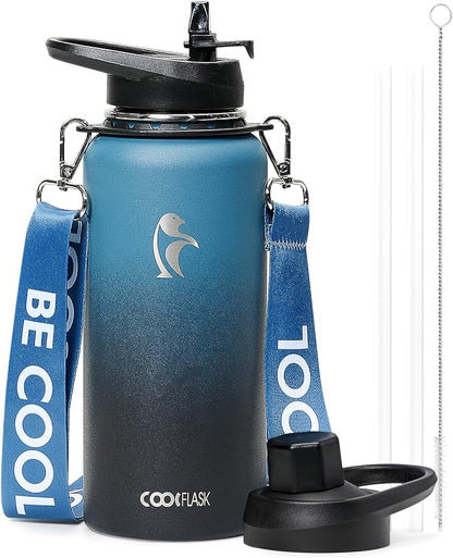 Coolflask Insulated Water Bottle by Coolflask