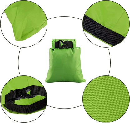 Pimoys 5 Pack Waterproof Dry Sacks, Lightweight Outdoor Dry Bags Ultimate Dry - Image 2