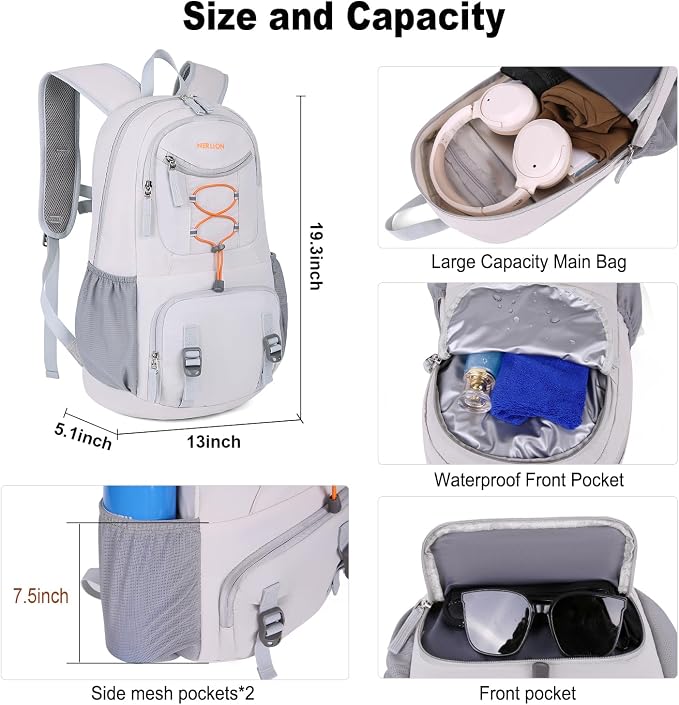 Nerlion 35L Hiking Backpack Travel Backpack - Image 2