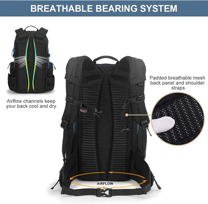 MOUNTAINTOP 30L Hiking Backpack, Men Women Camping Backpack, Lightweight - Image 6