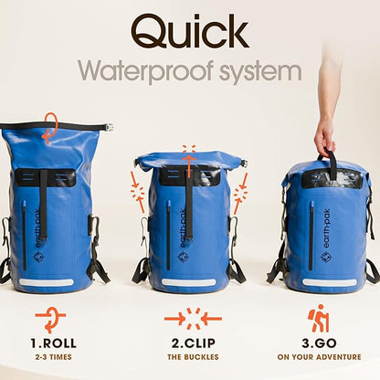 Earth Pak Waterproof Backpack - Image 6