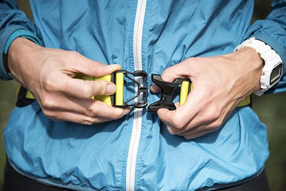 Nathan Peak Running Hydration Waist Pack Belt w/ Speed Draw Flask Water Bottle - Image 6