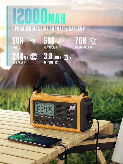 Emergency Radio 12000mAh - Image 4