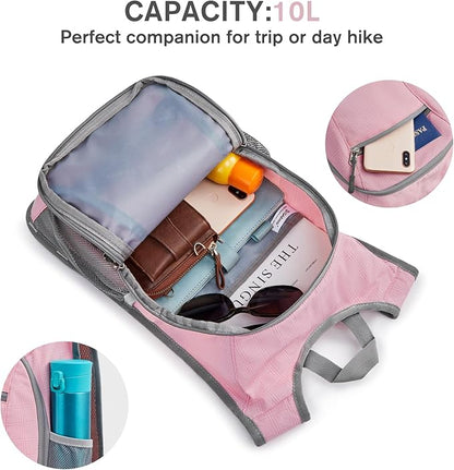 G4Free 10L/15L Hiking Backpack Lightweight Packable Hiking Daypack Small Travel - Image 3