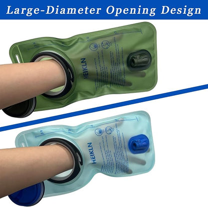 HEIKLN Hydration Bladder 1.5L-2L-2.5L-3L, Leak Proof Water Reservoir, BPA Free - Image 5
