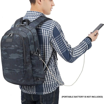 Tzowla Travel Laptop Backpack Water Resistant Anti-Theft Bag - Image 5