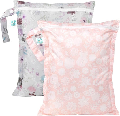 Bumkins - Waterproof Wet Bag - For Baby, Swim Suit, Cloth Diapers, Pump Parts by Bumkins
