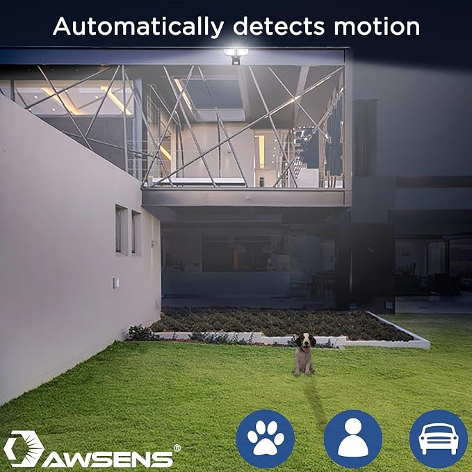 40W LED Security Lights Motion Sensor Light Outdoor, 180 Degree, 4000LM Motion - Image 4