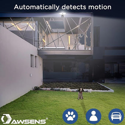 40W LED Security Lights Motion Sensor Light Outdoor, 180 Degree, 4000LM Motion - Image 4