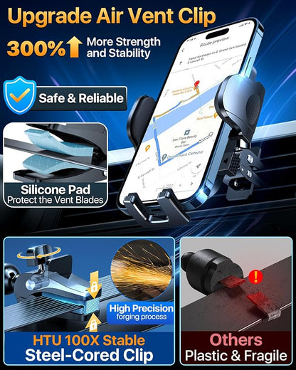 【98+LBS Strongest Suction & Military-Grade】Ultimate Car Phone Mount【Patent & - Image 6