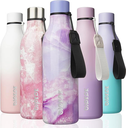 BJPKPK Insulated Water Bottles, 25 oz Stainless Steel Metal Water Bottle by BJPKPK