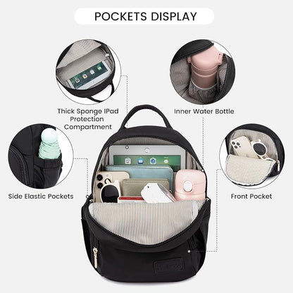 LOVEVOOK Mini Backpack for Women Light Weight Small Waterproof Backpack Purses - Image 2