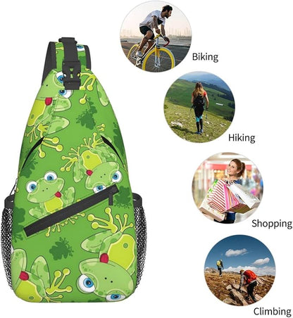 Cute Frog Sling Bag For Women & Men - Image 6