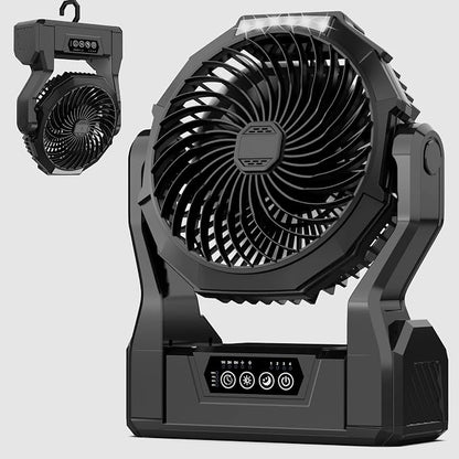 XZK Camping Fan, 20000mAh Rechargeable Battery Powered Fan by Unknown