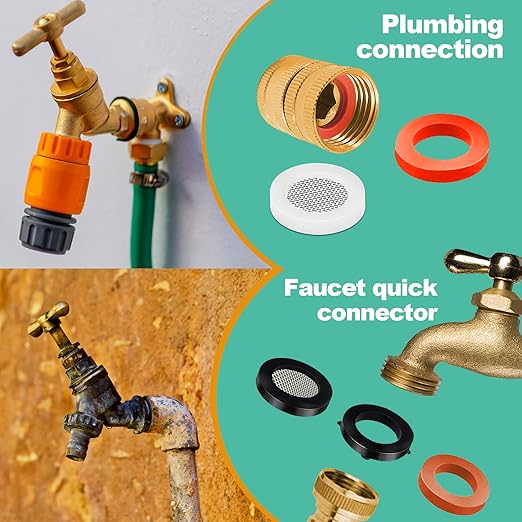 XBVV 32 Size 258 Pcs Faucet and Plumbing Rubber Washers Assortment Kit - Image 3