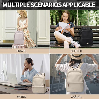 GOLF SUPAGS Laptop Backpack for Women Slim Computer Bag Work Travel College - Image 6