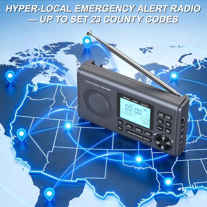 RunningSnail NOAA Weather Alert Radio - Image 2