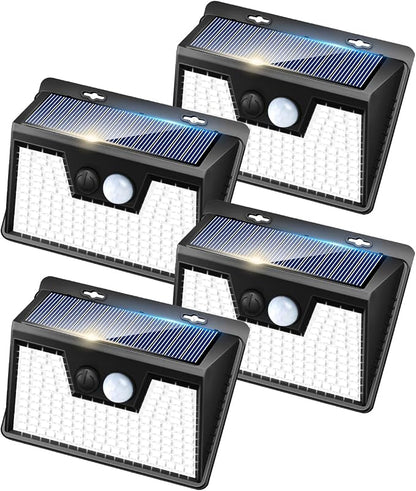 Peasur Solar Lights Outdoor Waterproof, 4 Pack 140LED Motion Sensor Light - Image 9