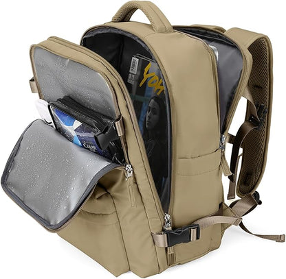 WONHOX Large Travel Backpack Carry on Flight Approved Laptop Work Business by WONHOX