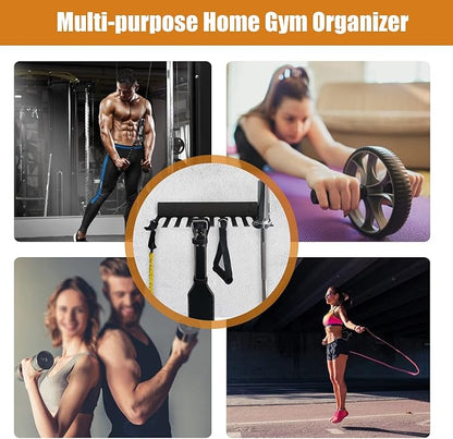 Multi-Purpose Storage Rack Resistance Bands Rack Gym Storage Rack Fitness Bands - Image 3