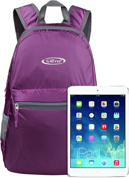 G4Free 20L Lightweight Packable Backpack Travel Hiking Daypack Foldable Backpack - Image 5