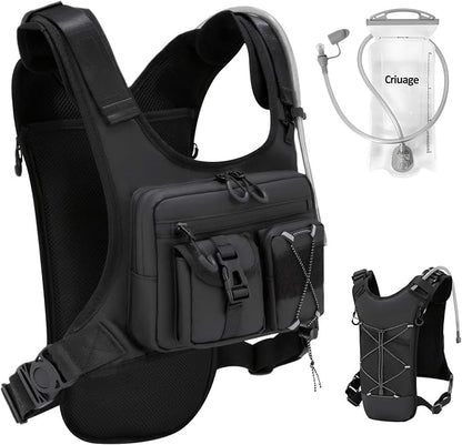 Criuage USA Original Patent Running Hydration Vest Backpack, Lightweight Chest by CriuageDirect