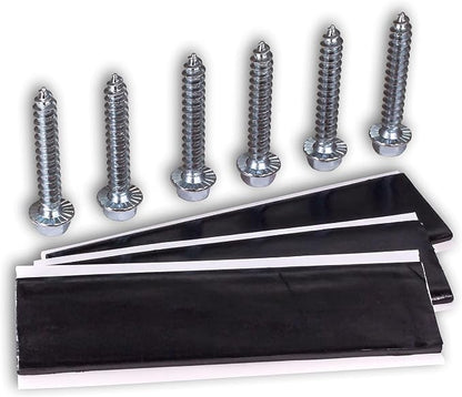 SatelliteSale Universal Roof Patch Kit 6X Zinc Plated Lag Bolts and 3X Mastic by SatelliteSale
