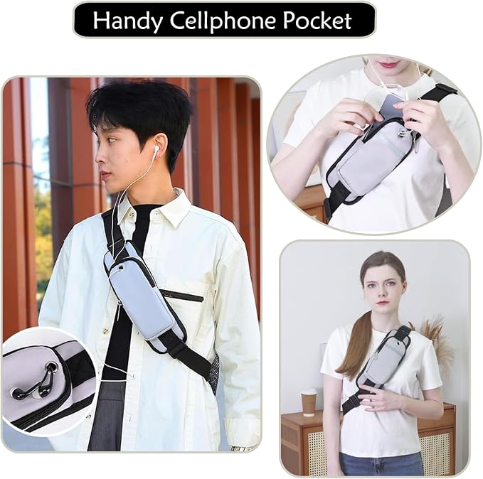 JENAGREEN Waterproof Sling Backpack Crossbody Sling Bag - Image 6