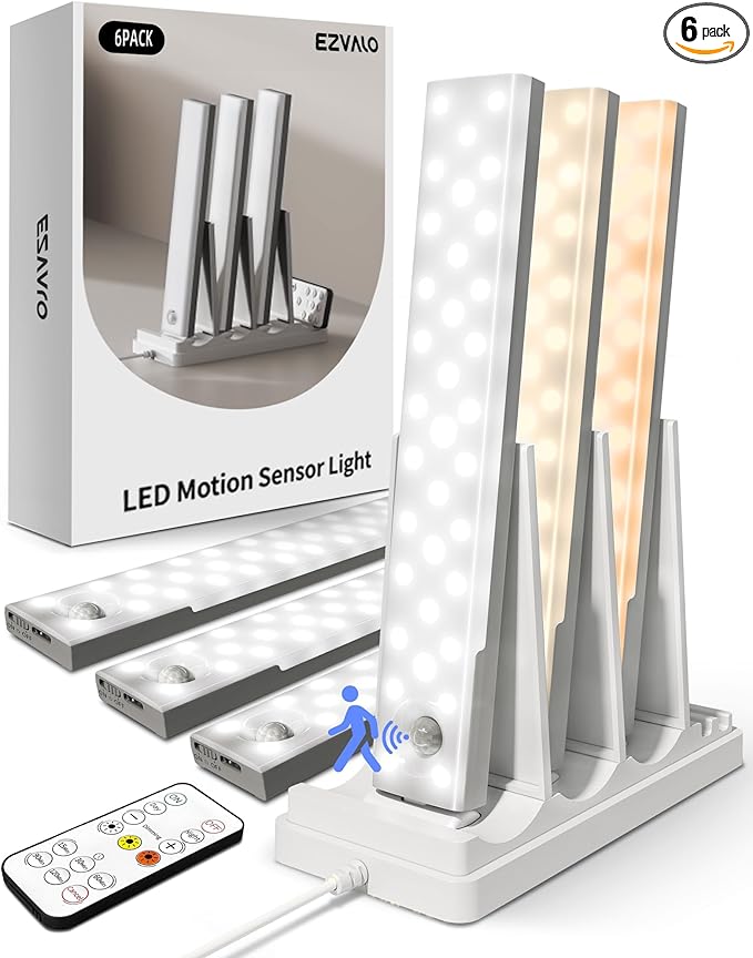 EZVALO 6-Pack Under Cabinet Lighting by EZVALO