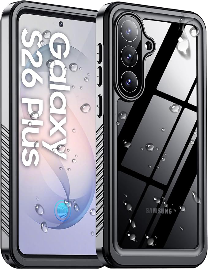 Temdan Designed for Samsung Galaxy S26 Plus Case Waterproof, Built-in Lens & by Temdan
