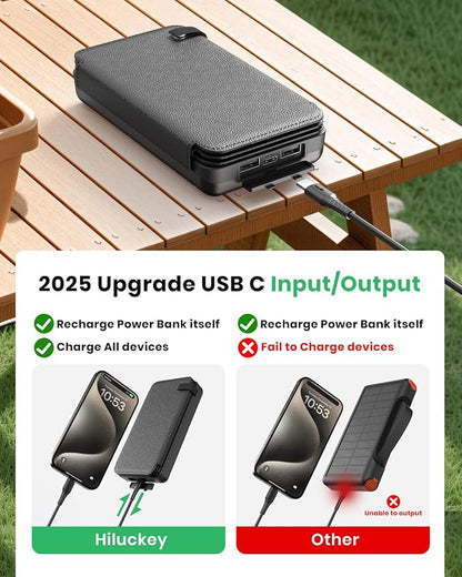 Hiluckey Solar Charger Power Bank - Image 3