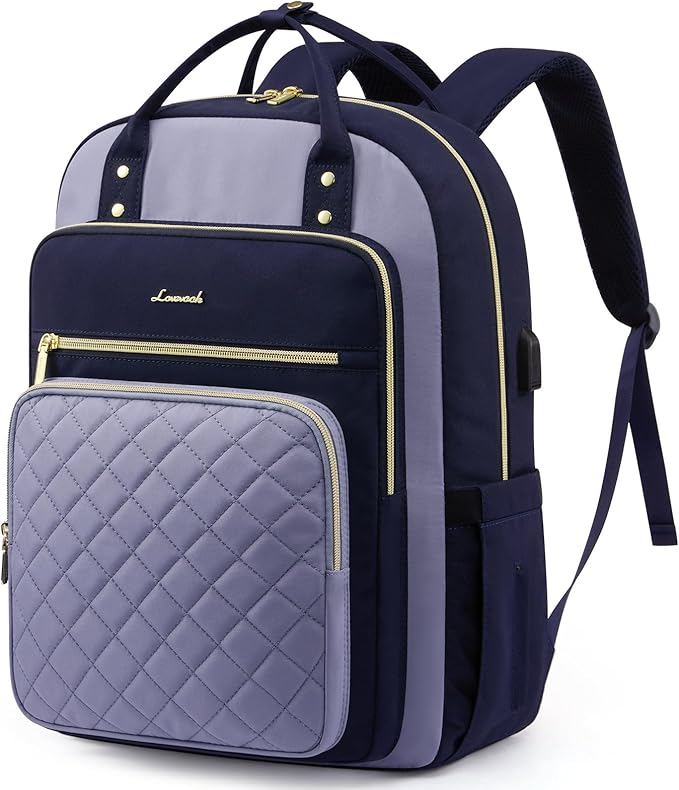 LOVEVOOK Laptop Backpack Purse for Women, 15.6" Laptop Bag for Travel by LOVEVOOK