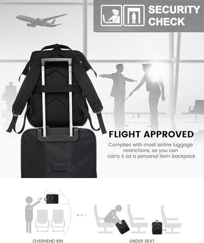 LOVEVOOK Laptop Backpack for Women, Travel - Image 5