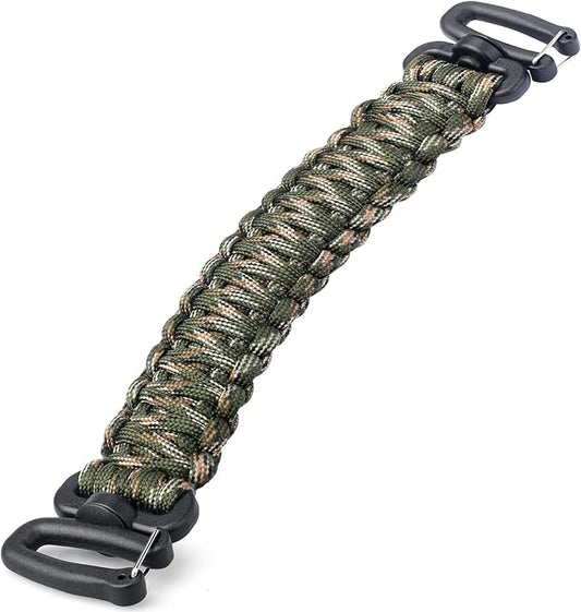 Tactical Paracord Handle，9-core Weaving Paracord Strap by PITOZER
