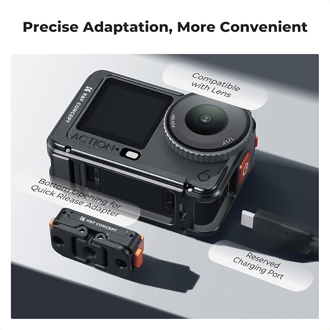 K&F CONCEPT Aluminum Alloy Camera Cage Compatible - Image 4