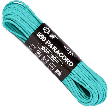 Atwood Rope MFG 550 Paracord 100 Feet 7-Strand Core Nylon Parachute Cord by AtwoodRopeMFG