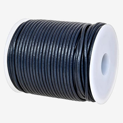 GENIQUE Real/Genuine Round Leather String Cord by GENIQUE