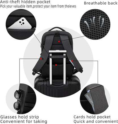 DUSLANG 17 Inch Laptop Backpack - Image 7