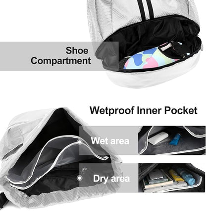 Hoedia Sports Drawstring Backpack - Image 5