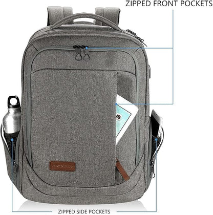 KROSER Laptop Backpack Large Computer Backpack Fits up to 17.3 Inch Laptop - Image 2