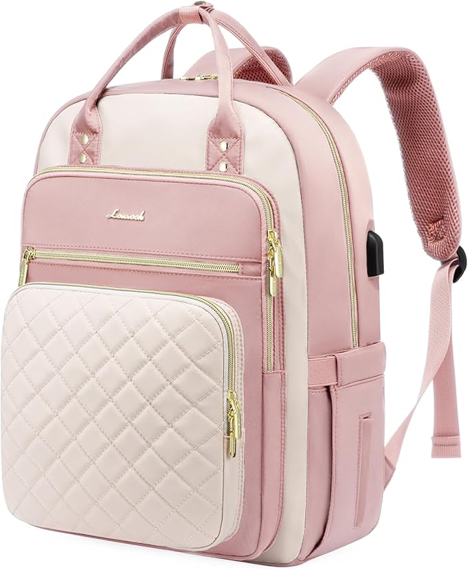 LOVEVOOK Laptop Backpack Purse for Women, 15.6" Laptop Bag for Travel by LOVEVOOK