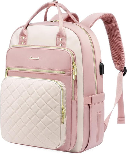 LOVEVOOK Laptop Backpack Purse for Women, 15.6" Laptop Bag for Travel by LOVEVOOK