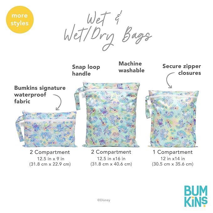 Bumkins Disney Waterproof Wet Bag - Image 5