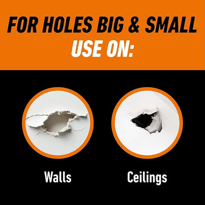Gorilla Wall Repair Kit Featuring Gorilla Heavy Duty Wall Repair Spackling + - Image 3