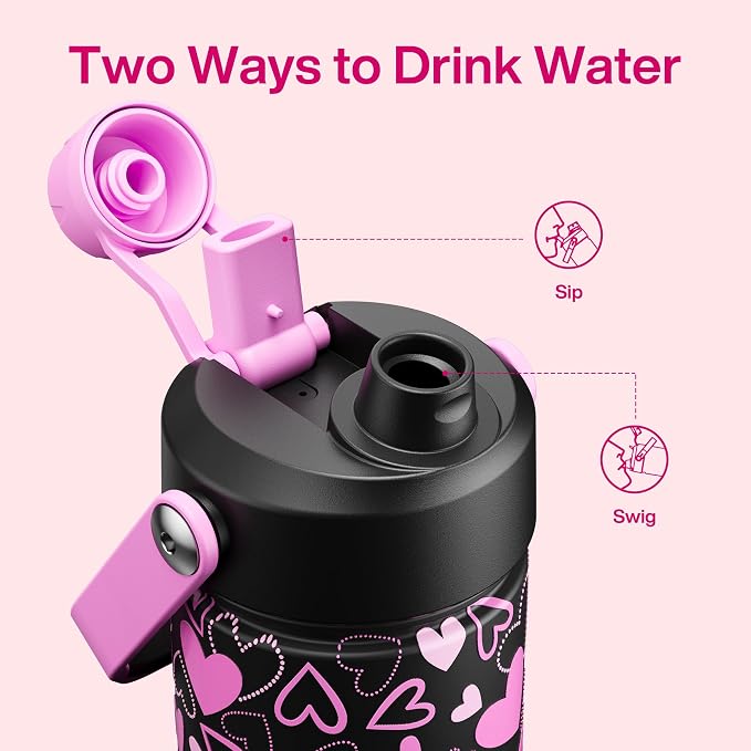 ENCOOL Valentine's Day Insulated Water Bottle - Image 3