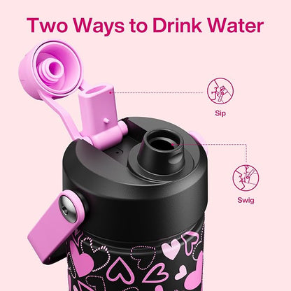 ENCOOL Valentine's Day Insulated Water Bottle - Image 3